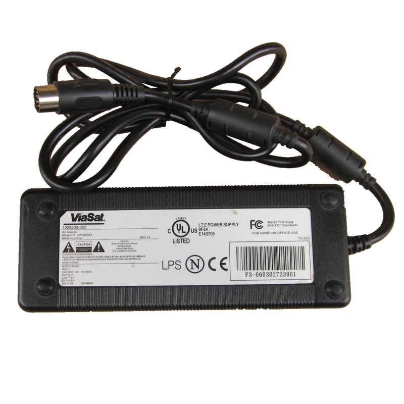 *Brand NEW* ViaSat 30V-2A 3.3V-4A 9V-0.8A HP-OW080043 AC DC ADAPTER POWER SUPPLY